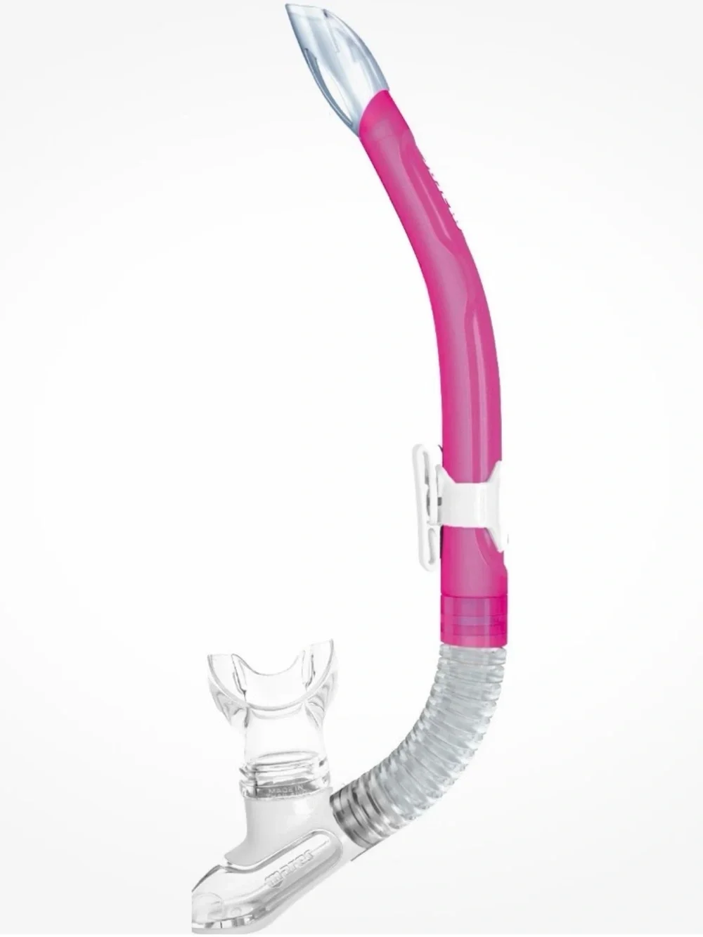 Mares Ergo Splash Snorkel Dive Scuba Free Diving Pink/White 481054